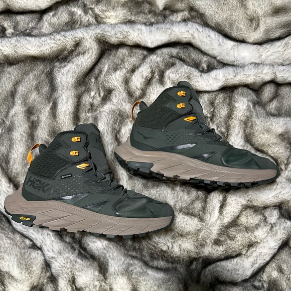 Mens HOKA Anacapa Mid GTX Hiking Boots/Sneakers - Picture 3 of 7